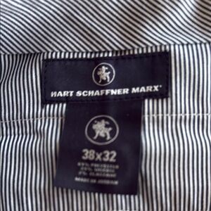 Hart Schaffner Marx Striped Pants